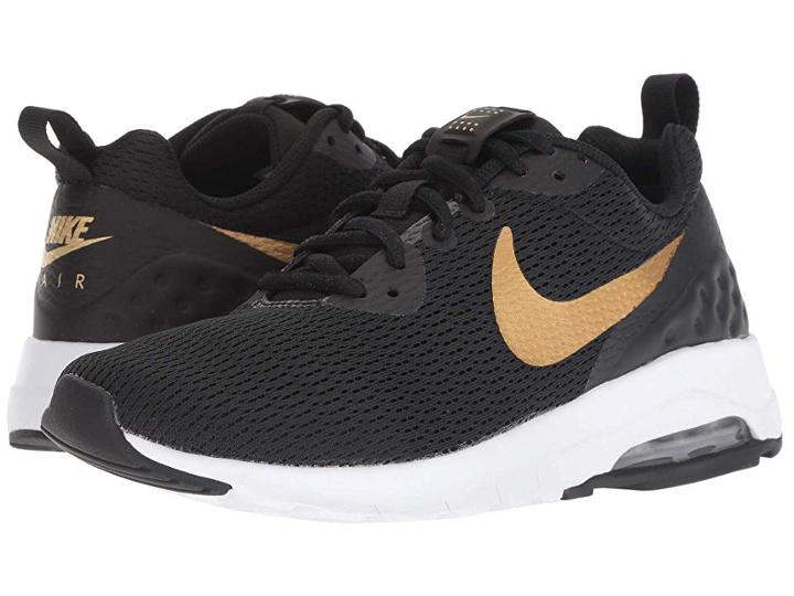 Nike Air Max Motion Lightweight Lw (black/gold) Women's Shoes