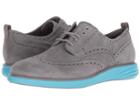 Cole Haan Grand Evolution Shortwing (ironstone Suede/bluefish) Men's Shoes