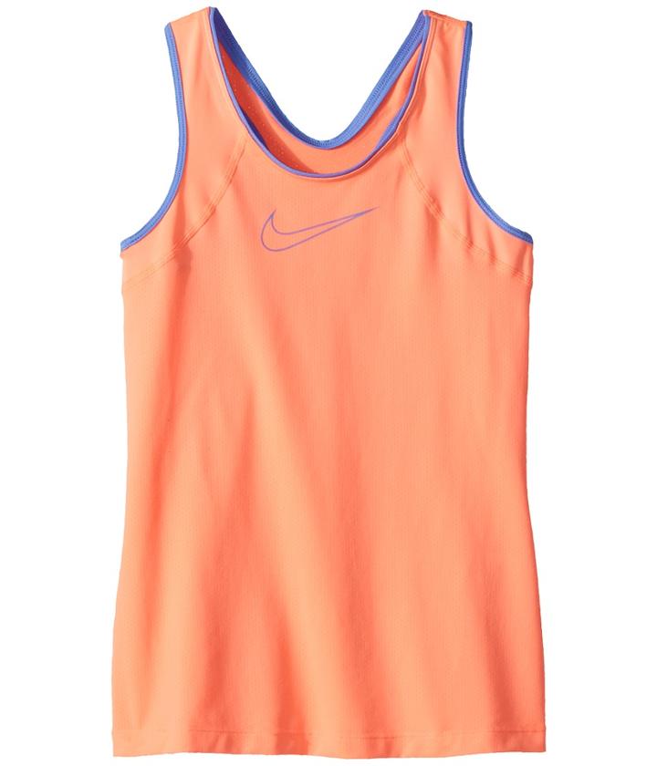 Nike Kids Pro Tank (little Kids/big Kids) (crimson Pulse/crimson Pulse/royal Pulse) Girl's Sleeveless