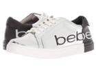 Bebe Charley (silver/black) Women's Shoes
