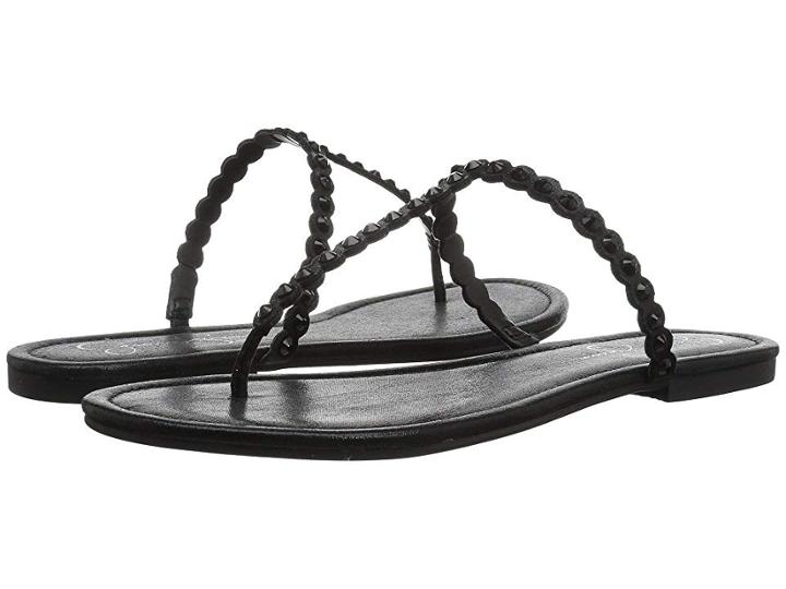 Jessica Simpson Karlee (black Shimmer Sand) Women's Shoes