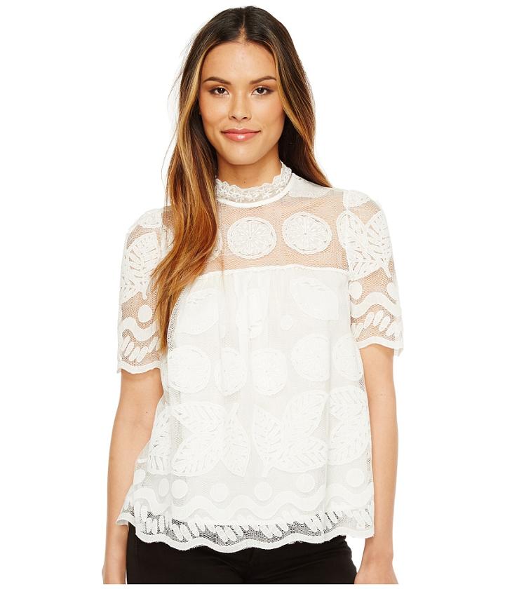 Catherine Catherine Malandrino Gia Blouse (bright White) Women's Blouse