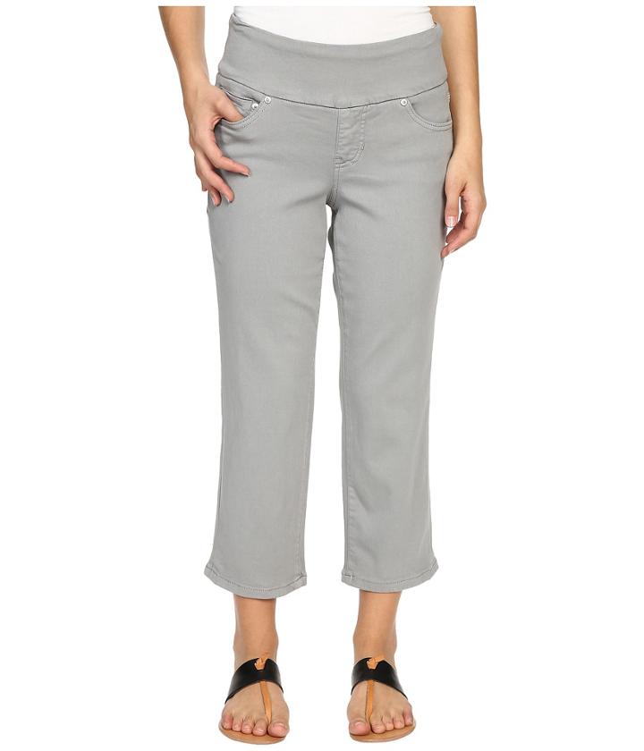 Jag Jeans Petite Petite Echo Crop In Dolce Twill (fog Grey) Women's Jeans