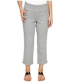Jag Jeans Petite Petite Echo Crop In Dolce Twill (fog Grey) Women's Jeans