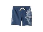 Polo Ralph Lauren Kids French Terry Graphic Shorts (little Kids) (clancy Blue) Boy's Shorts