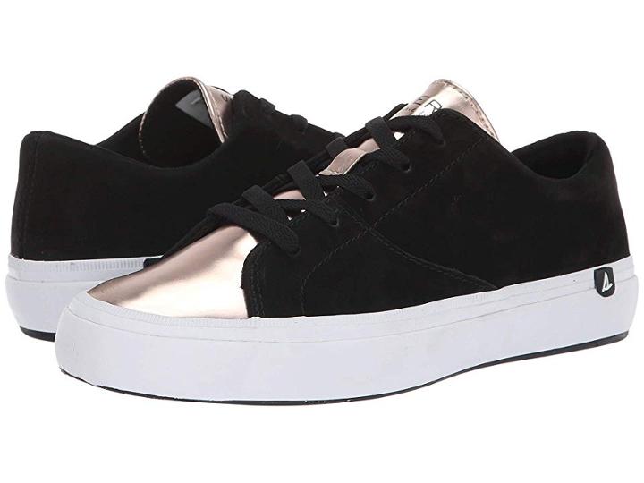 Sperry Haven Lace-up Metallic (black/rose) Women's Lace Up Casual Shoes
