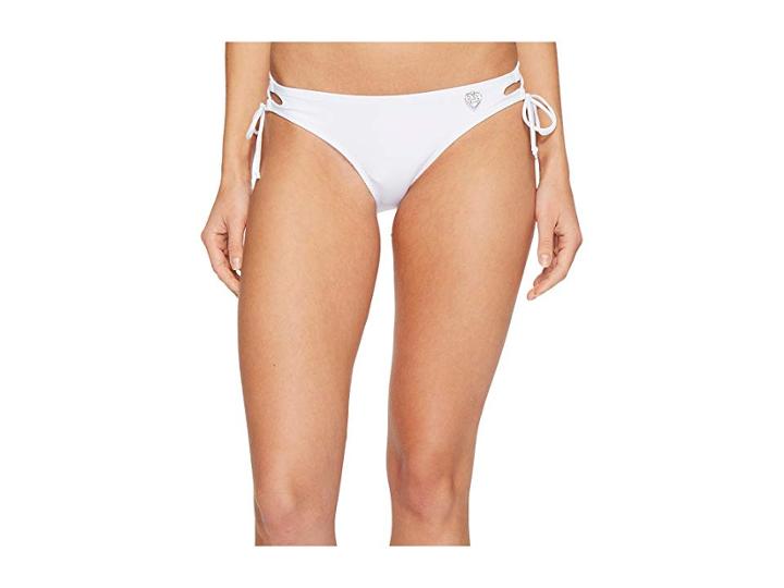 Body Glove Smoothies Tie Side Mia Bottoms (white) Women's Swimwear
