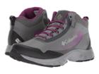 Columbia Irrigon Trail Mid Outdry Xtrm (titanium Mhw/intense Violet) Women's Shoes