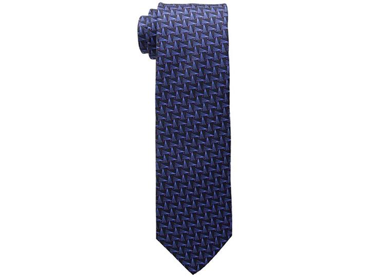 Eton Geometric Tie (navy) Ties