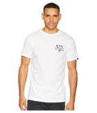 Vans Retro Tri Tee (white/black Pit Stop Floral) Men's T Shirt