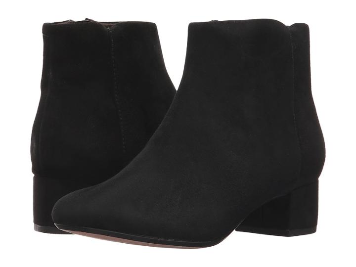 Clarks Chartli Lilac (black Suede) Women's Shoes