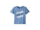 Under Armour Kids Future Hall Of Famer Short Sleeve Tee (toddler) (moroccan Blue) Boy's T Shirt