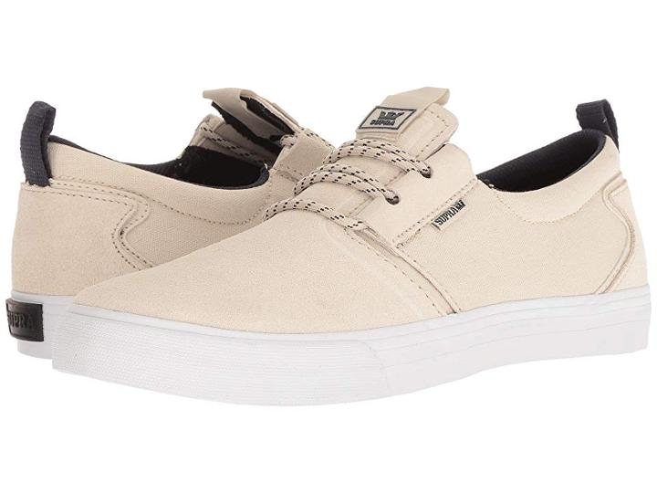 Supra Flow (bone/navy/white) Men's Skate Shoes