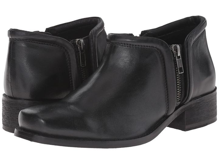 Seychelles Tanzanite (black Leather) Women's Zip Boots