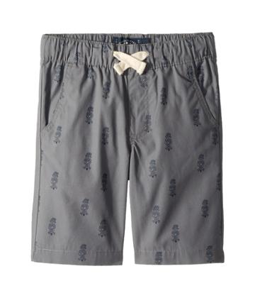 Lucky Brand Kids Printed Pull-on Shorts (little Kids/big Kids) (as Is Grey) Boy's Shorts