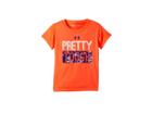 Under Armour Kids Pretty Tough Short Sleeve (little Kids) (neon Coral) Girl's Clothing