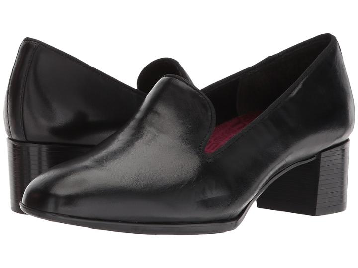Munro Allee (black Kid Leather) Women's 1-2 Inch Heel Shoes