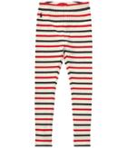 Polo Ralph Lauren Kids Striped Stretch Cotton Leggings (toddler) (clubhouse Cream/hunter Navy Multi) Girl's Casual Pants
