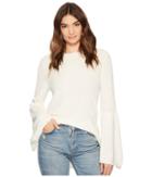 Kensie Soft Sweater Ks2k5556 (french Vanilla) Women's Sweater