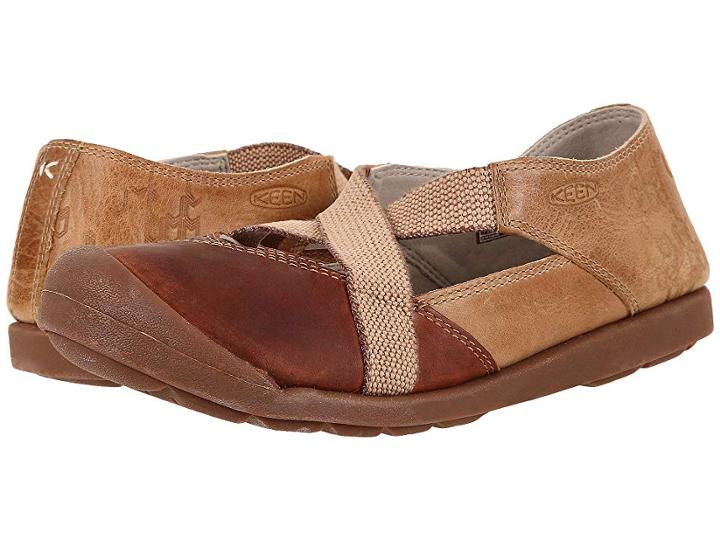 Keen Lower East Side Mj (red Brown/powder) Women's Shoes