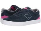 New Balance Numeric Nm358 (navy/magenta Pig Suede/endure) Men's Skate Shoes