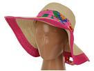 Kate Spade New York - Blocked Straw Hat (natural/zinnia Pink)