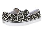 Vans Classic Slip-on ((van Doren) Black/geo Tribe) Skate Shoes