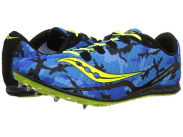 Saucony Vendetta (blue/citron) Men's Running Shoes