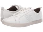 Ecco Collin 2.0 Trend Sneaker (white Leather) Men's Lace Up Casual Shoes