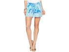 Lilly Pulitzer Katia Shorts (blue Current Sea Sirens) Women's Shorts