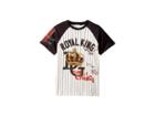Dolce & Gabbana Kids Royal King Baseball T-shirt (big Kids) (white) Boy's T Shirt