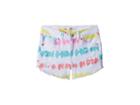 Levi's(r) Kids Sunrise Denim Shorty Shorts (little Kids) (white/fuchsia Pink) Girl's Shorts