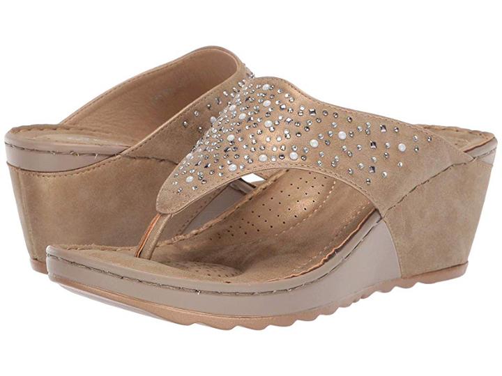 Patrizia Carima (gold) Women's Shoes