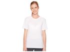 Nike Breathe Short Sleeve Running Top (white) Women's Clothing
