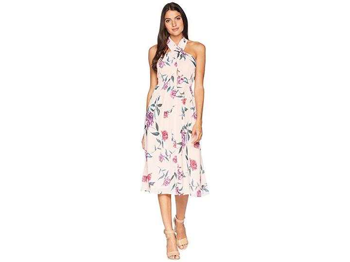 Astr The Label Kristi Dress (pink Multi Floral) Women's Dress