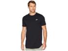 Nike Nsw Tee Alt Hem Futura T-shirt (black/white) Men's T Shirt