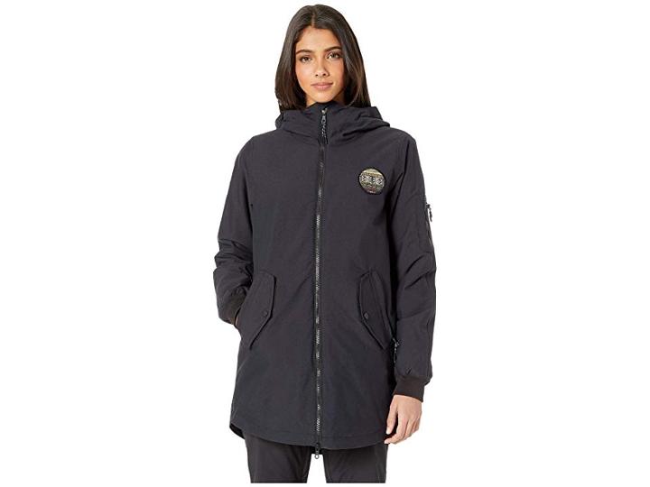 Burton Mossy Maze Jacket (true Black) Women's Coat