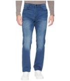 Kenneth Cole New York Straight Five-pocket Denim In Medium Indigo (medium Indigo) Men's Jeans