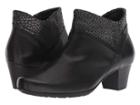 Mephisto Michaela (black Texas/dark Grey Volcano) Women's Boots