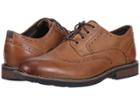 Nunn Bush Oakdale Wingtip Oxford With Kore Walking Comfort Technology (tan Ch) Men's Lace Up Wing Tip Shoes