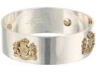 Lauren Ralph Lauren Crest Bangle Bracelet (two-tone) Bracelet
