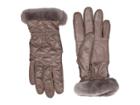 Ugg Quilted All Weather Water Resistant Tech Gloves (stormy Grey) Extreme Cold Weather Gloves