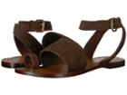 Free People Torrence Flat Sandal (chocolate) Women's Sandals
