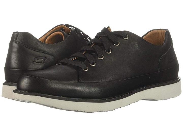Skechers Solden Brant (black) Men's Shoes
