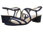 Nina Gaelen (navy Mini Matte Faille) Women's 1-2 Inch Heel Shoes