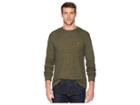 U.s. Polo Assn. Long Sleeve Crew Neck Solid Thermal Shirt (army Heather) Men's Long Sleeve Pullover