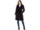 Lauren Ralph Lauren Wrap Coat (black) Women's Coat