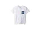 Rip Curl Kids Pocketeer Premium Pocket Tee (big Kids) (white) Boy's T Shirt