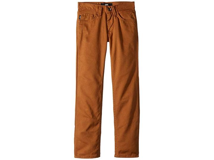 Vans Kids V56 Standard Av Covina Jeans (little Kids/big Kids) (rubber) Boy's Jeans