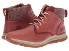 Caterpillar Casual Starstruck (auburn Leather/suede/knit) Women's Shoes